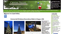 Desktop Screenshot of crystalvalley.com
